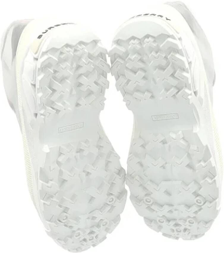 Burberry Vintage Pre-owned Rubber sneakers White Dames