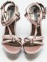 Burberry Vintage Pre-owned Satin sandals Pink Dames - Thumbnail 3