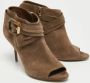 Burberry Vintage Pre-owned Suede boots Beige Dames - Thumbnail 4