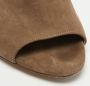 Burberry Vintage Pre-owned Suede boots Beige Dames - Thumbnail 7