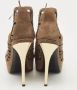 Burberry Vintage Pre-owned Suede boots Brown Dames - Thumbnail 4