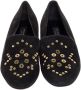 Burberry Vintage Pre-owned Suede flats Black Dames - Thumbnail 2