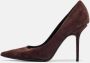 Burberry Vintage Pre-owned Suede heels Red Dames - Thumbnail 2