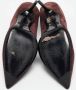 Burberry Vintage Pre-owned Suede heels Red Dames - Thumbnail 6
