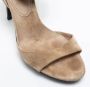 Burberry Vintage Pre-owned Suede sandals Beige Dames - Thumbnail 7