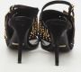 Burberry Vintage Pre-owned Suede sandals Black Dames - Thumbnail 5