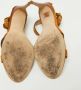 Burberry Vintage Pre-owned Suede sandals Brown Dames - Thumbnail 6