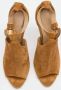 Burberry Vintage Pre-owned Suede sandals Brown Dames - Thumbnail 3