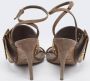 Burberry Vintage Pre-owned Suede sandals Gray Dames - Thumbnail 5