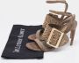 Burberry Vintage Pre-owned Suede sandals Gray Dames - Thumbnail 8