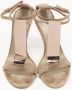 Burberry Vintage Pre-owned Suede sandals Gray Dames - Thumbnail 3