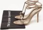 Burberry Vintage Pre-owned Suede sandals Gray Dames - Thumbnail 8