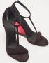 Burberry Vintage Pre-owned Suede sandals Purple Dames - Thumbnail 4
