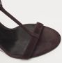 Burberry Vintage Pre-owned Suede sandals Purple Dames - Thumbnail 7