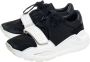Burberry Vintage Pre-owned Suede sneakers Black Dames - Thumbnail 3