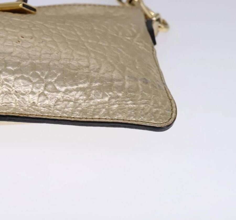 Burberry Vintage Tweedehands Boogdetail Schoudertas