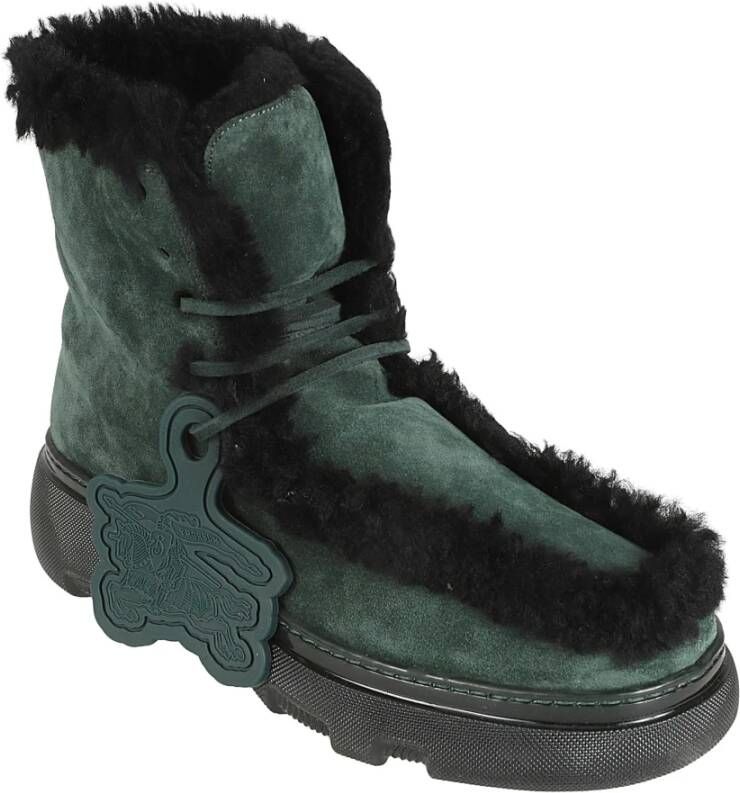 Burberry Winter Boots Green Heren