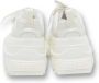 Burberry Witte canvas en leren lage sneakers White Dames - Thumbnail 11
