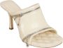 Burberry Witte Hak Peep Sandaal White Dames - Thumbnail 2