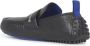 Burberry Zwarte Leren Loafers met B-Cut Rits Black Heren - Thumbnail 4