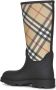 Burberry Zwarte Slip-On Laarzen met B-Gesp - Thumbnail 2