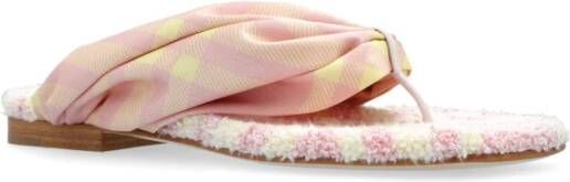 Burberry Zwembad slippers Pink Dames