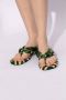 Burberry Groene Geruite Sandalen Green Dames - Thumbnail 10