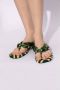 Burberry Groene Geruite Sandalen Green Dames - Thumbnail 7