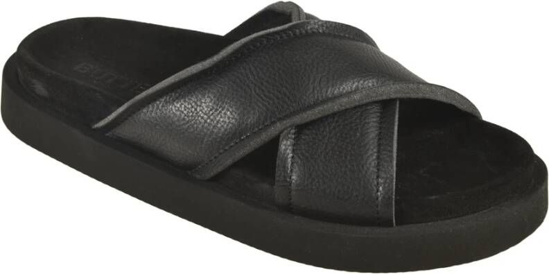 Buttero Sliders Black Heren