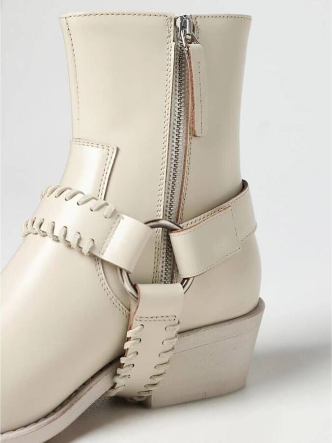 Buttero Western Style Leren Enkellaarzen