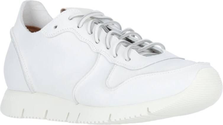Buttero Witte Sneakers White Heren