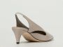 By FAR Beige Leren Slip-On Sandalen - Thumbnail 2