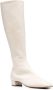 By FAR Edie Leren Kniehoge Laarzen Beige Dames - Thumbnail 2
