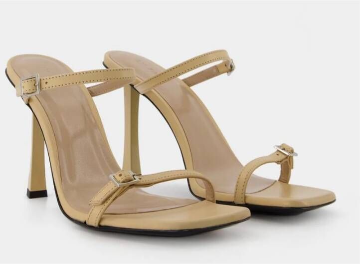 By FAR High Heel Sandals Beige Dames