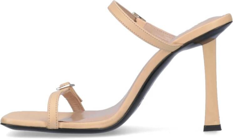 By FAR High Heel Sandals Beige Dames