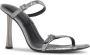 By FAR Metallic Pebbled High Heel Sandalen Gray Dames - Thumbnail 10