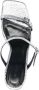 By FAR Metallic Pebbled High Heel Sandalen Gray Dames - Thumbnail 2