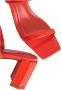 By FAR Rode Lakleren Blokhak Sandalen Orange Dames - Thumbnail 4