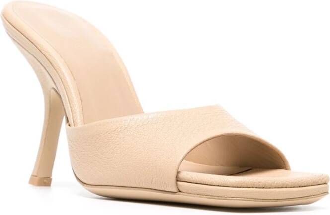 By FAR Mora Sandalen Correl Leer Beige Dames