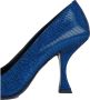 By FAR Blauwe Disco Pumps met Sculpturale Hak Blue Dames - Thumbnail 5