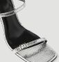 By FAR Metallic Pebbled High Heel Sandalen Gray Dames - Thumbnail 8