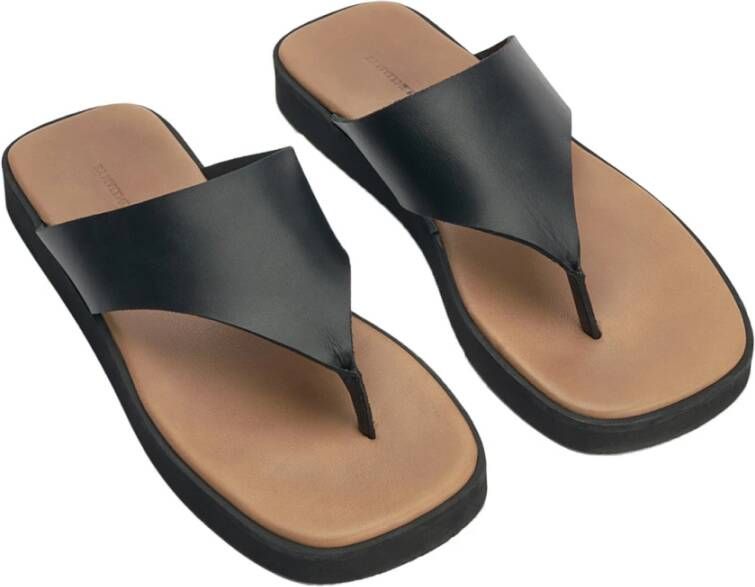 By Malene Birger Leren slippers Marisol