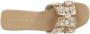 CafèNoir Juwel Ciabatta Platina Stijl Multicolor Dames - Thumbnail 4
