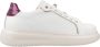 CafèNoir Leren Sneakers White Dames - Thumbnail 5