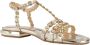 CafèNoir Stijlvolle Platte Sandalen Gray Dames - Thumbnail 7