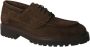 Calce Bruine Suède Bootschoen Brown Heren - Thumbnail 2