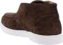 Calce Suède Instap Schoenen Ronde Neus Brown Heren - Thumbnail 5