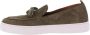 Calce Suède Slip-On Mocassin met Kwastjes Brown Heren - Thumbnail 5