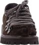 Calce Suède Veterschoenen Ronde Neus Ontwerp Brown Heren - Thumbnail 3