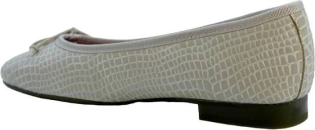 Callaghan Beige Casual Leren Ballerinas Beige Dames